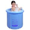 Водное косметическое ведро для ванны с утолщенной изоляцией для взрослых и детей, складное надувное ведро для душа