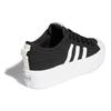 Adidas Nizza Platform Black Women Sneakers Core-Black Footwear-White FV5321