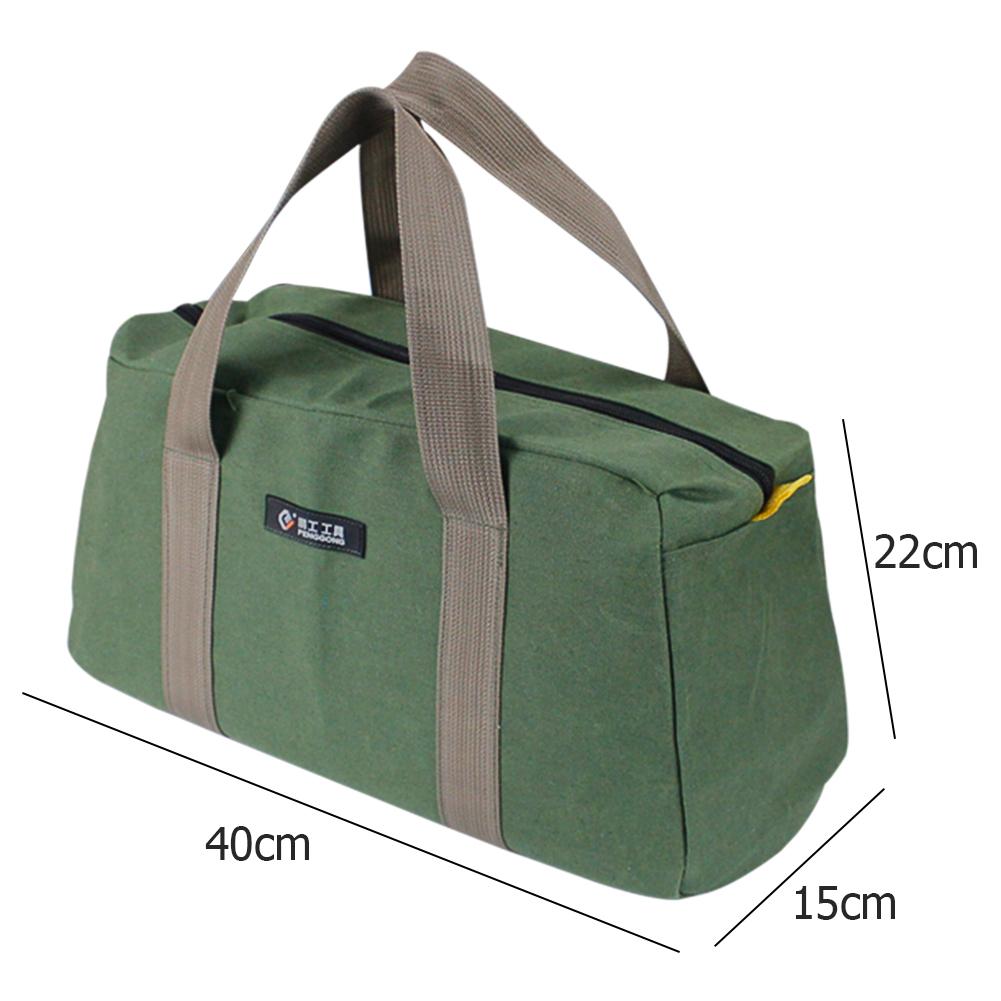 Outdoor Picnic Carrying Case Tent Peg Ground Nail Storage Bag Hardware Wrench Storage Bags Electrician Screwdrivers Organizer