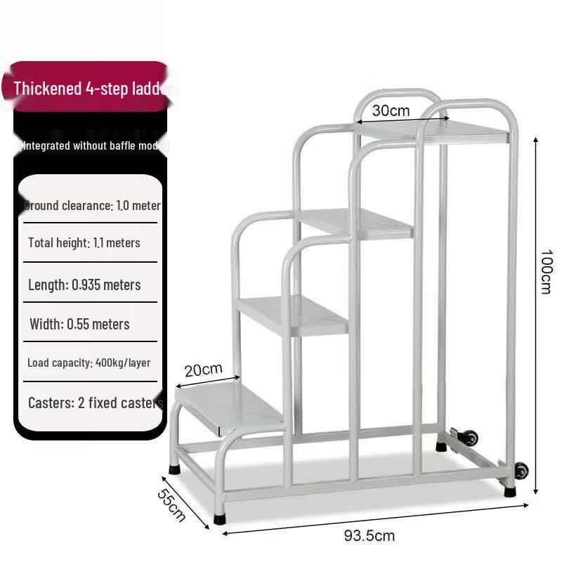 JINGGENG Mobile Warehouse Ladder