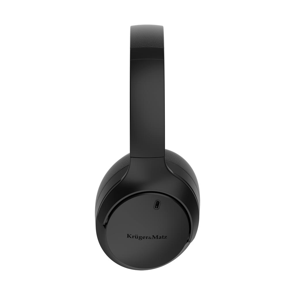 Bezprzewodowe słuchawki nauszne mikrofon ANC Bluetooth 5.4 Street 4