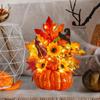 Halloween Pumpkin Artificial Ornament Fall Party Fake Pumpkins Model