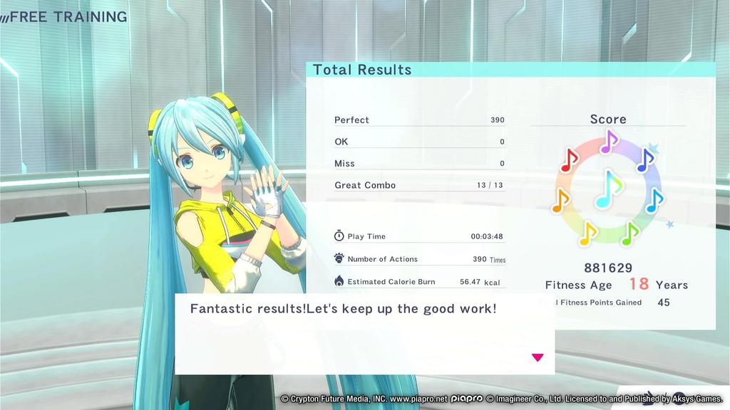 Fitness Boxing feat. Hatsune Miku (Nintendo Switch, North American Version)