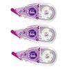Корректирующая лента Plus Whiper Petit 2,5 мм WH-812 Фиолетовая 3 шт. 49-250×3