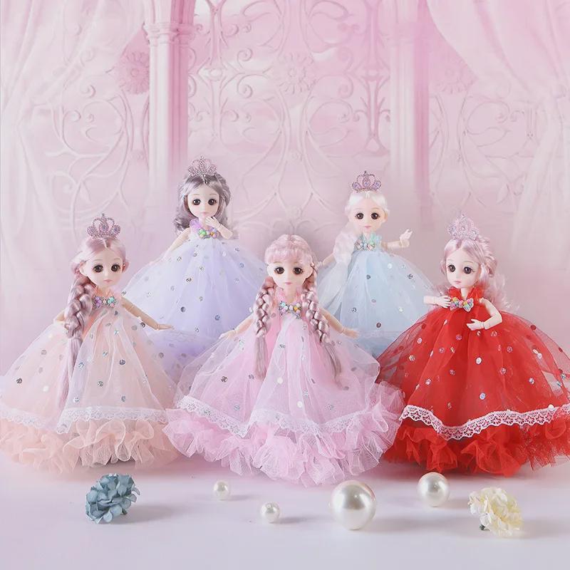 Кукла Барби-принцесса высотой 26 см, поющая, вращающаяся и танцующая с музыкой и огнями, детская игрушка.