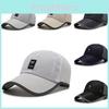 Mesh Outdoor Breathable Baseball Cap Fishing Hat Adjustable Sun Gift Protection