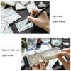 Memo Pad Vintage Style DIY Floral Printing Classic Label Material Literature Journal Pad Office Supplies