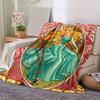 1pc Disney Princess Aurora Design Throw Blanket Home Decor, Couch Cover, Outdoor, Gift for Friends, Flannel Blanket, Bedroom, Living Room, Travel