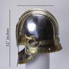 Vendal Mendulsaa Sca Larp , Viking Helmet, Medieval Templar Knight Crusader Armor, Viking Lerp Warrior Helmet, Steel  Brass Helmet