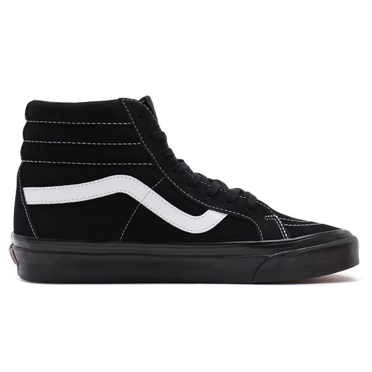 Vans Sk8-Hi 38 DX Anaheim Factory — черно-белые кроссовки унисекс Og-Black Og-White VN0A38GF9XN