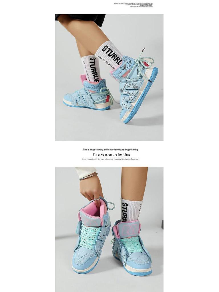 Мужские модные лоферы 2025: Дофаминовая мода Кроссовки хайтопы на толстой подошве, увеличивающие рост.