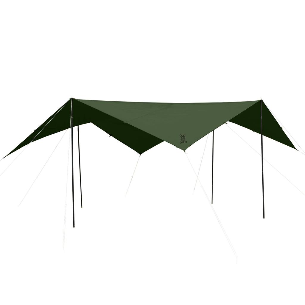 Брезент для сыра DOD M Очень большой поликоттоновый брезент, который можно свободно растягивать TT10-739-KH