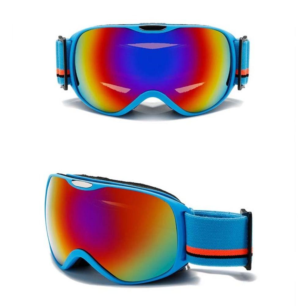 Double-layer Children's Ski Goggles Anti-fog Snow Eyewear Kids Ski Glasses Winter Sports