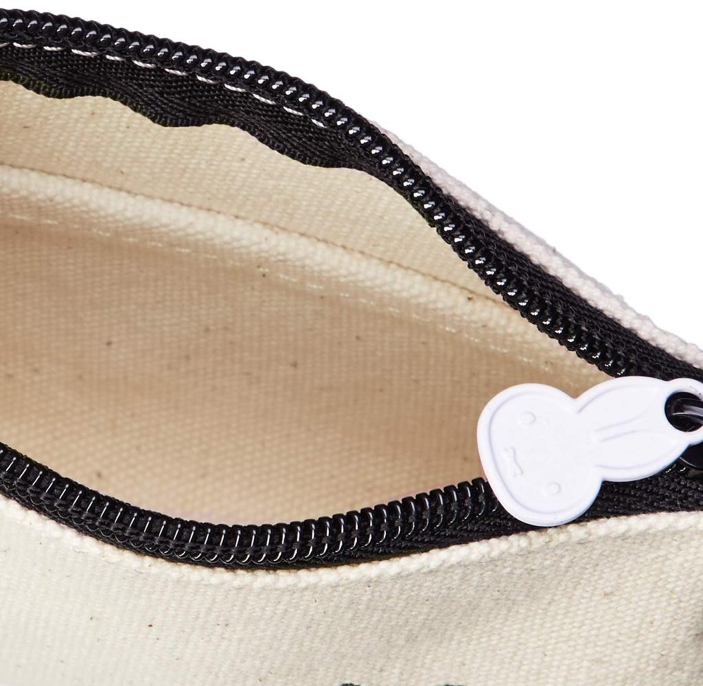 Холст Miffy Доступен в 2 Бюст Лицо Натуральный [Sifre] Мульти-кошелек, Размеры, TRC7100, Маленький 99,