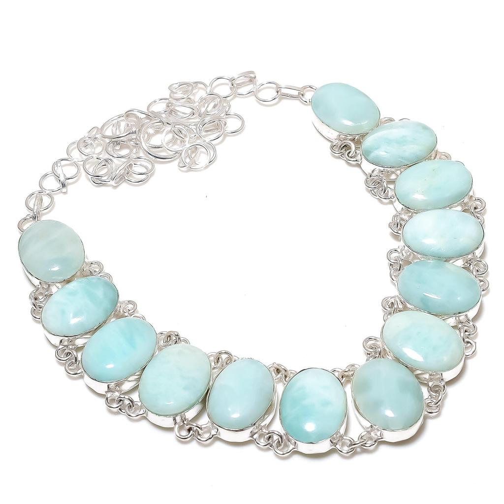 Натуральный амазонит драгоценный камень ручной работы из стерлингового серебра 925 пробы гальванопластика ожерелье, амазонит серебро для жены унисекс кулон подарок для мамы