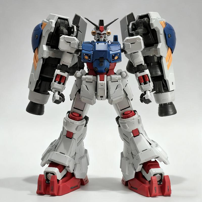 Original Mecha 1/100 Rx-78 Gp02 Physalis Action Figures Assembly Model Computer Case Decoration Collectable Models Boy'S Gift