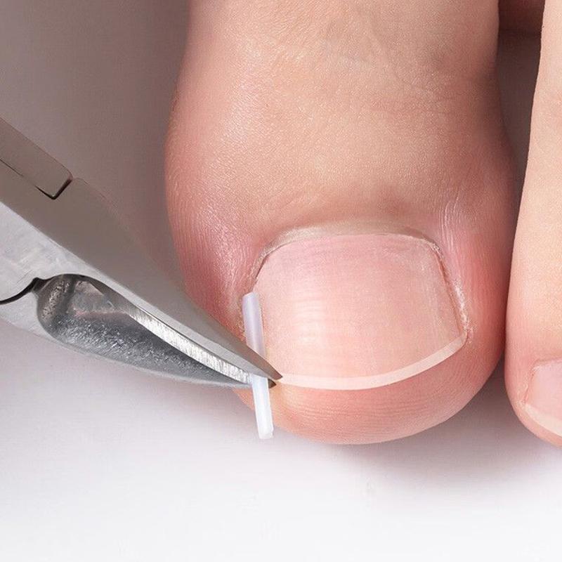 Крючок для ухода за вросшими ногтями, двухсторонний, для коррекции вросших пальцев ног, пилка для маникюра и педикюра, инструмент для ухода за чистыми ногтями ног