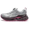 Li Ning Project Comfortable Versatile Shock Absorbing Non-Slip Low-Top Sports Casual Shoes Women Sneaker Silver Pink AGLT222-3