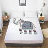 Customize Fitted Sheets Mattress Cover With Elastic Band 3D Bedsheet Linens 160x200 150x200 Bed Sheet Bedding Bohemia