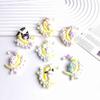 Смоляные украшения Sanrio для DIY: Карта Луны, Кремовый Клей, Ручная Работа Заколки Для Волос, Чехлы Для Телефонов, Аксессуары Для Обуви.