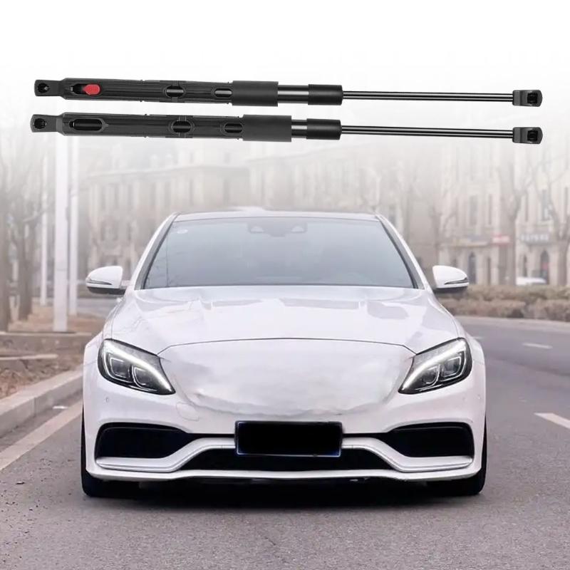 Амортизаторы капота Плавная работа Для автомобилей W205 C200 C300 C250 C350E C400 Обеспечивают безопасное легкое открытие и закрытие