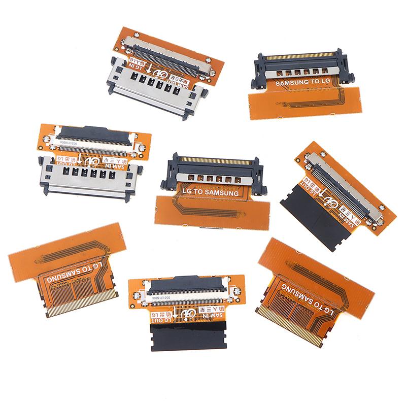 1 шт. Fhd Lvds Lvds 51-контактный Sam Поворотный Кабельный Разъем Адаптерная Плата