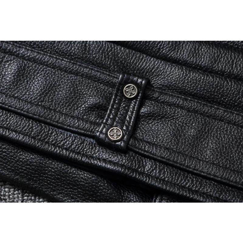 Китайский размер байкерский жилет верхний слой коровьей кожи жилет мужской тонкий короткий мотоциклетный костюм куртка для верховой езды без рукавов настоящий коровий клубный жилет