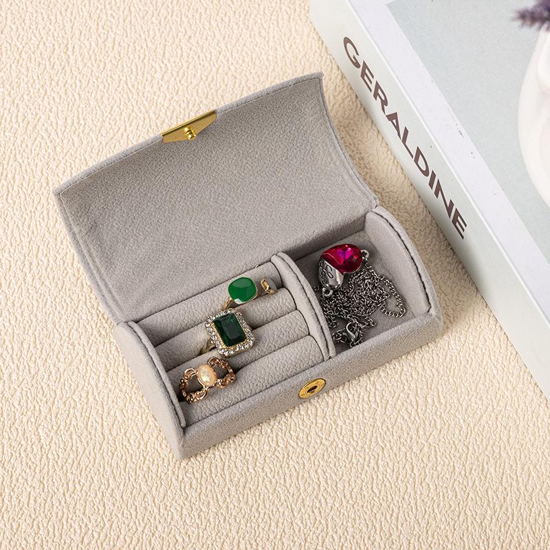 Минималистичная шкатулка для украшений для колец и серег - Портативная подарочная упаковка