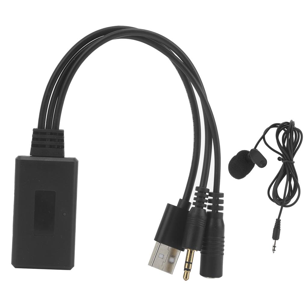 Автомобильный Bluetooth аудио кабель AUX микрофон адаптер подходит для Hyundai Accent Azera Elantra Genesis