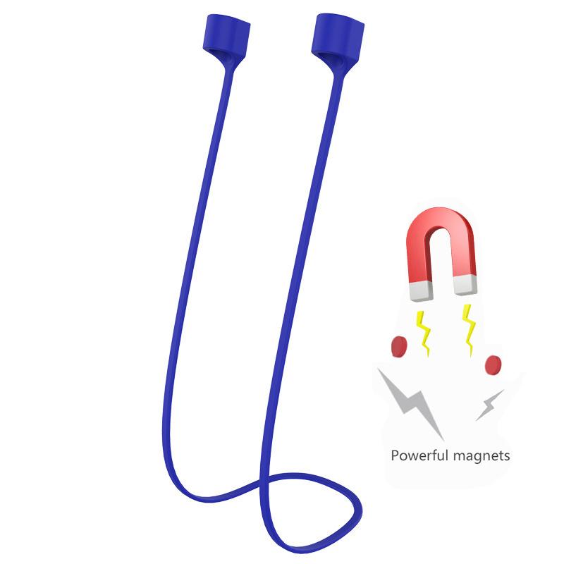 For AirPods1/2/3  Anti-Lost Magnetic Silicone Earphone String Rope For Airpods Pro Earphones Strap Cord