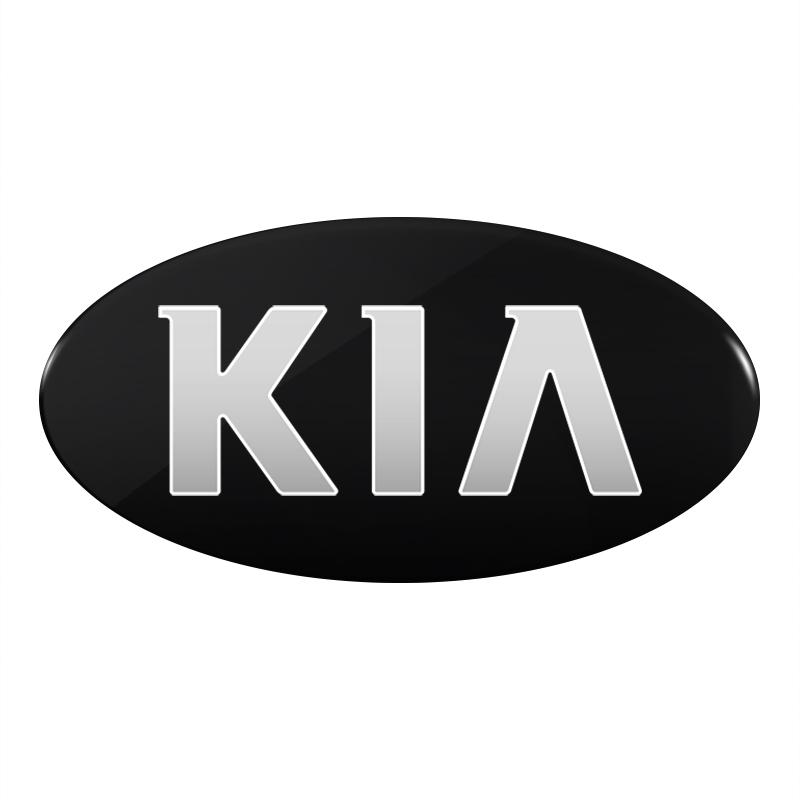 AABIY1 Car Logo Badge Front Hood Emblem Rear Trunk Badge Sticker For KIA sportage ceed sorento cerato optima picanto rio soul k5 stonic