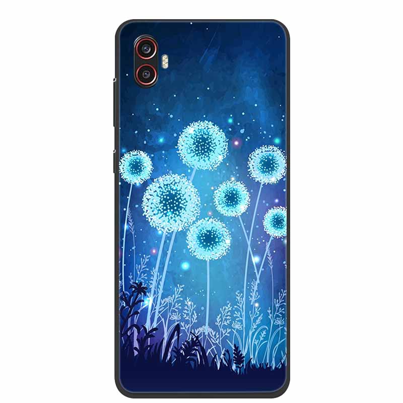 Flower Case For Samsung Galaxy Xcover6 Pro TPU Soft Silicone Back Cover For Samsung Galaxy Xcover Pro 2 Shell Xcover 6 Pro Funda