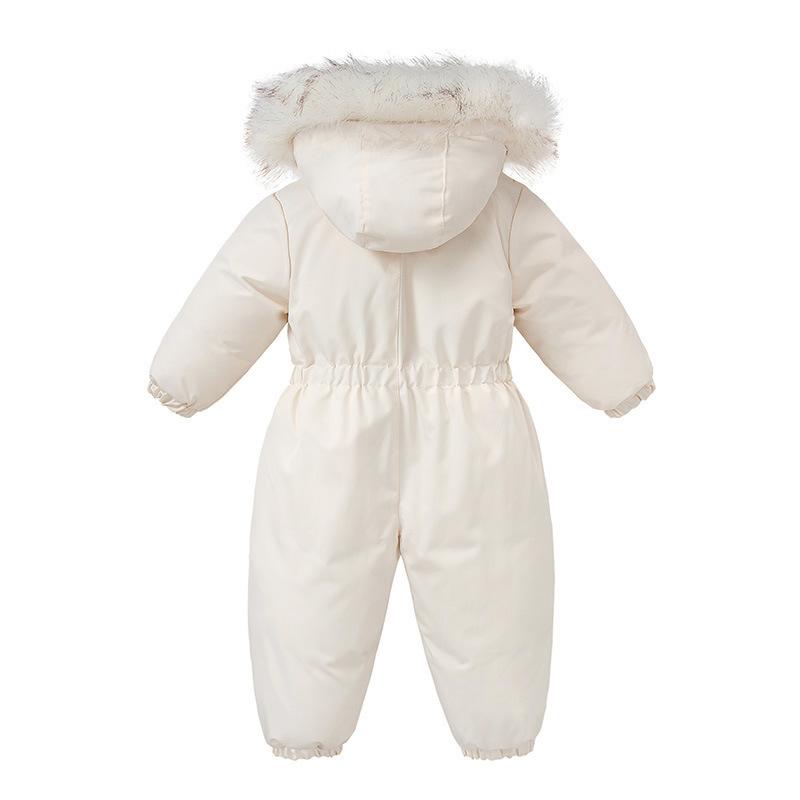 Winter Children Clothing Set Thicken Baby Boys Jumpsuit Plus Velvet Baby Ski Suit Warm Boys Overalls Bodysuit for Girl 1-4 Years