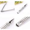 1pcs Stainless Steel Salad Tongs BBQ Kitchen Cooking Food Serving Utensil Tong Kitchen Accessories Tools Restaurant Food Folder