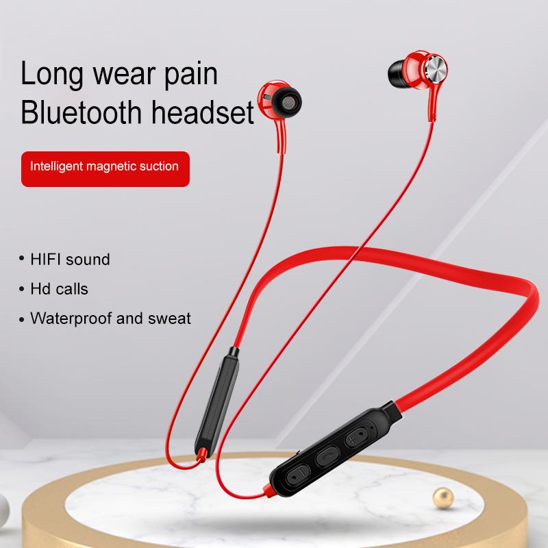 New Wireless Bluetooth Earphone Wireless Sports Earbud Magnetic Suction HiFi Sound Quality Stereo Headset Waterproof with HD Mic For Xiaomi Huawei