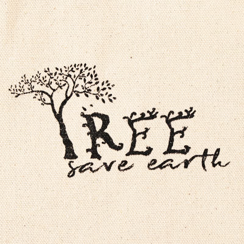 Сумка-тоут Эко-сумка для активного отдыха SDGs Кемпинг Море Горы Земля ДЕРЕВО Стильный унисекс [EVERSOUL]