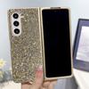 Применимо к чехлу для мобильного телефона Samsung ZFold5, полностью закрывающий защитный чехол из ТПУ с бриллиантовым блеском, чехол для складного мобильного телефона zfold3, 4-е поколение
