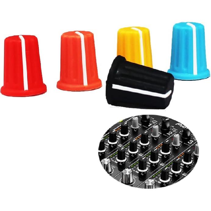 5 шт. Сменные поворотные ручки эквалайзера, Потенциометры-фейдеры, Колпачки для пуш-родов для DJ-контроллера, микшерной консоли Pioneer DDJ800, DDJ1000, DDJ1000SRT,