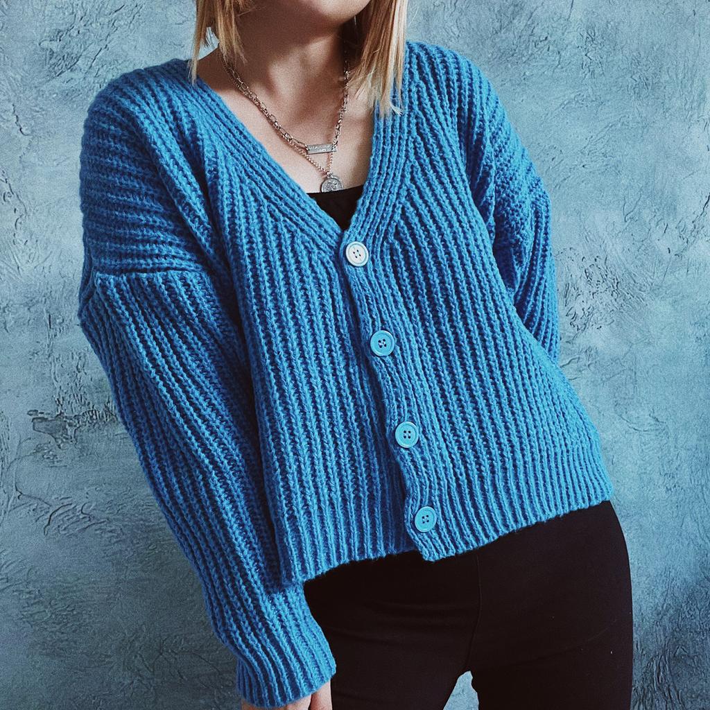 Осенние кардиганы свитера для женщин Зимние длинные рукава однобортные вязаные свитера Верхняя одежда Пальто