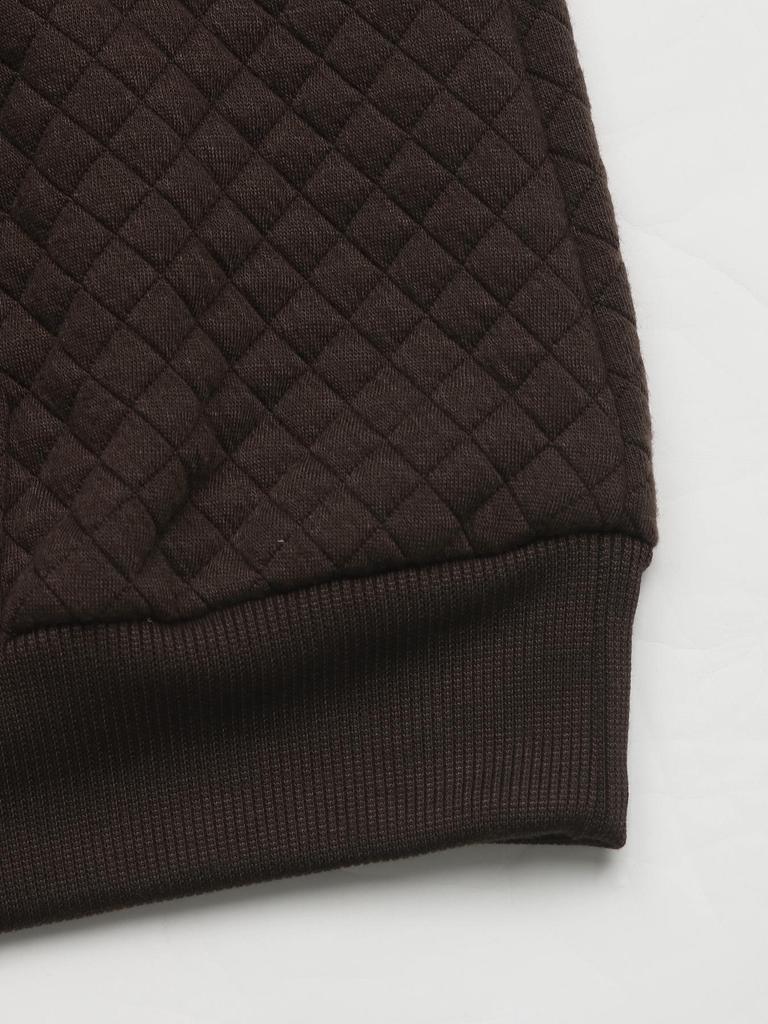 2025 Новый Осенний Ретро Женский Плед Пэчворк Пуловер Толстовка