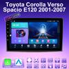 2 DIN Android Carplay Car Radio For Toyota Corolla Verso Spacio E120 2001-2007 Multimedia Player Head Unit Stereo GPS Navigation BT WIFI 2+32GB