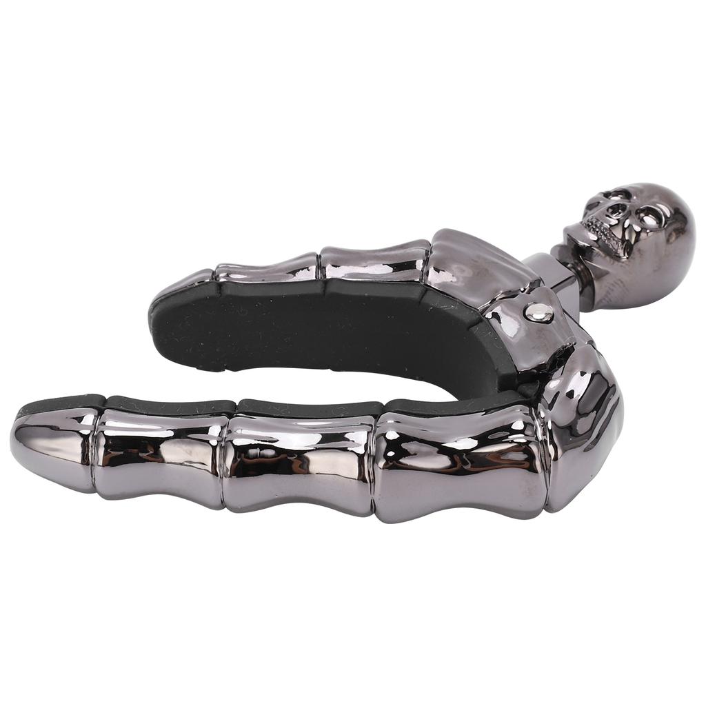 Guitar Capo Ballad Zinc Alloy Silicone Diacritics Skull Musical Instrument AccessoriesBlack