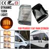 2 шт. Динамическое зеркало для Peugeot Boxer Fiat Ducato Citroen Jumper RELAY RAM PROMASTER Свет Светодиодный Поворотник