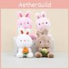 Adorable Plush Rabbit Keychain Cute Cartoon Bunny Doll With Soft Pp Cotton Filling
