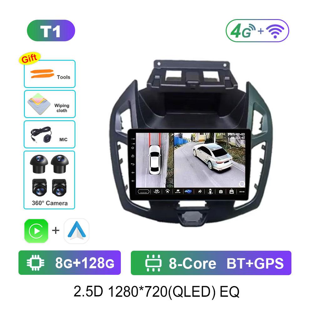 Автомобильное радио Android 14 система для Ford Transit Connect Tourneo Connect 2014 - 2019 GPS мультимедийный плеер навигация стерео DSP BT