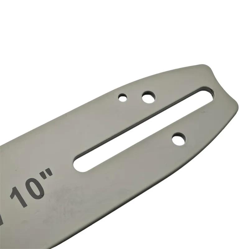 10 Inch Chainsaw Chain Replacement Guide Bar 3/8" LP Pitch .050" Gauge 40 Drive Links For Remington Sunjoe Greenwork Craftsman