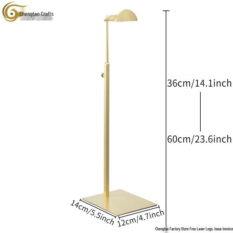 Регулируемая подставка для демонстрации сумок из нержавеющей стали для женских сумок