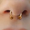 Lip Piercing Retainer Men Gifts Women Piercing Nose Ring Body Jewelry Stainless Steel Septum Rings