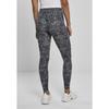 Legging femme - Urban Classics aop - Noir/blanc - Fitness