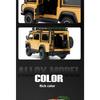 С подставкой 1/32 Внедорожник Land Rover Defender Модель фургона-кемпера из литого металла Детская игрушечная машинка Подарок мальчику Украшения